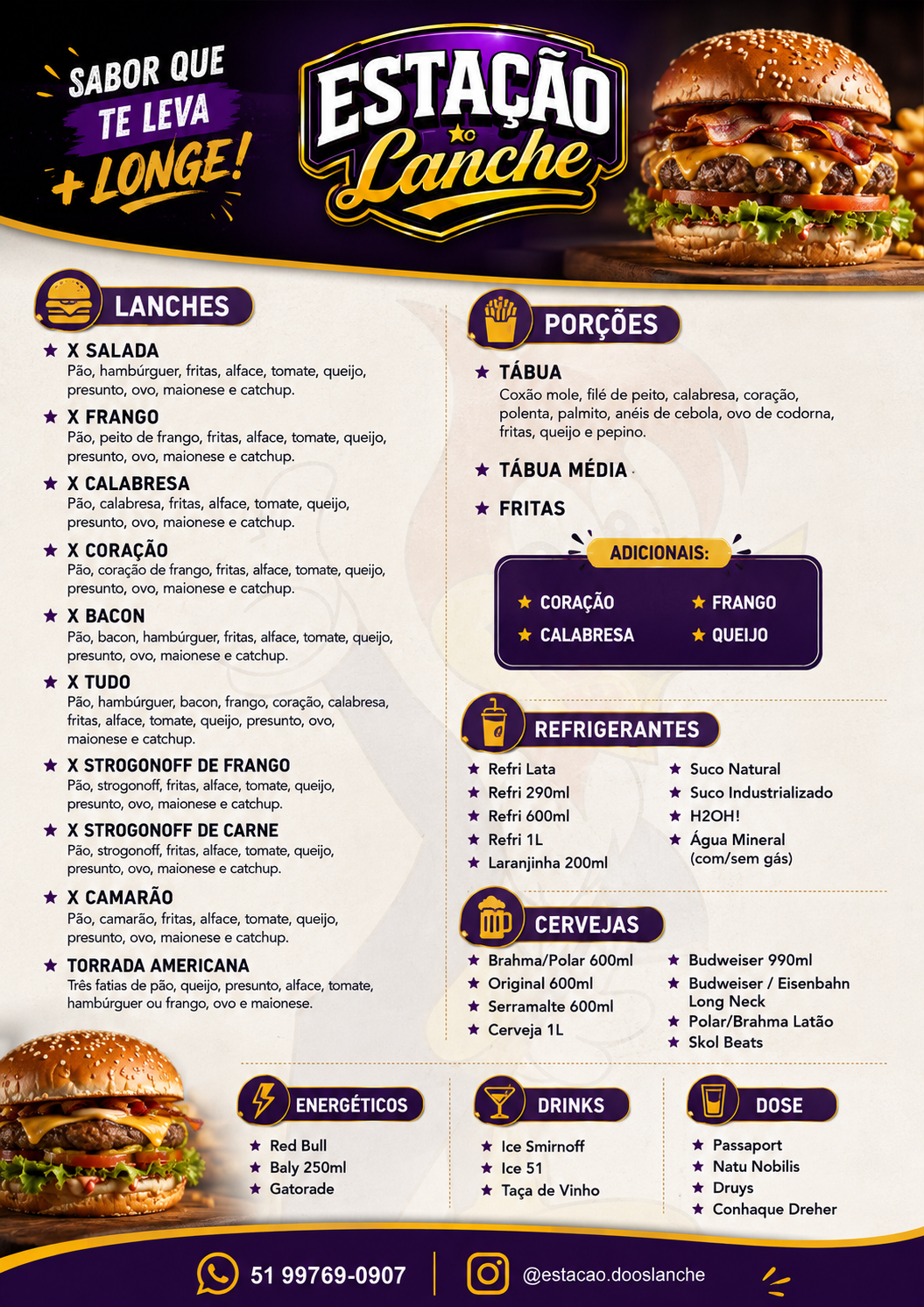 Cardápio Completo